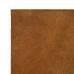 brown hair on hide tray with antique brass handles