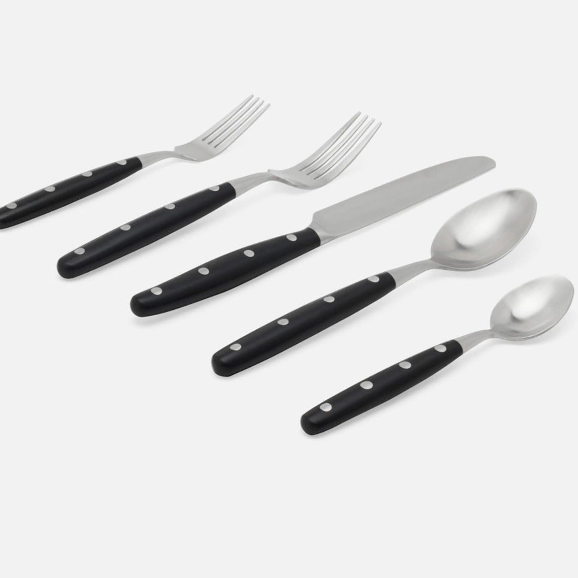 blue pheasant jones flatware black 