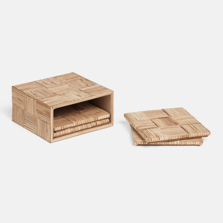 a square coaster set