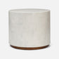 Boyd Side Table White Faux Horn - multiple options
