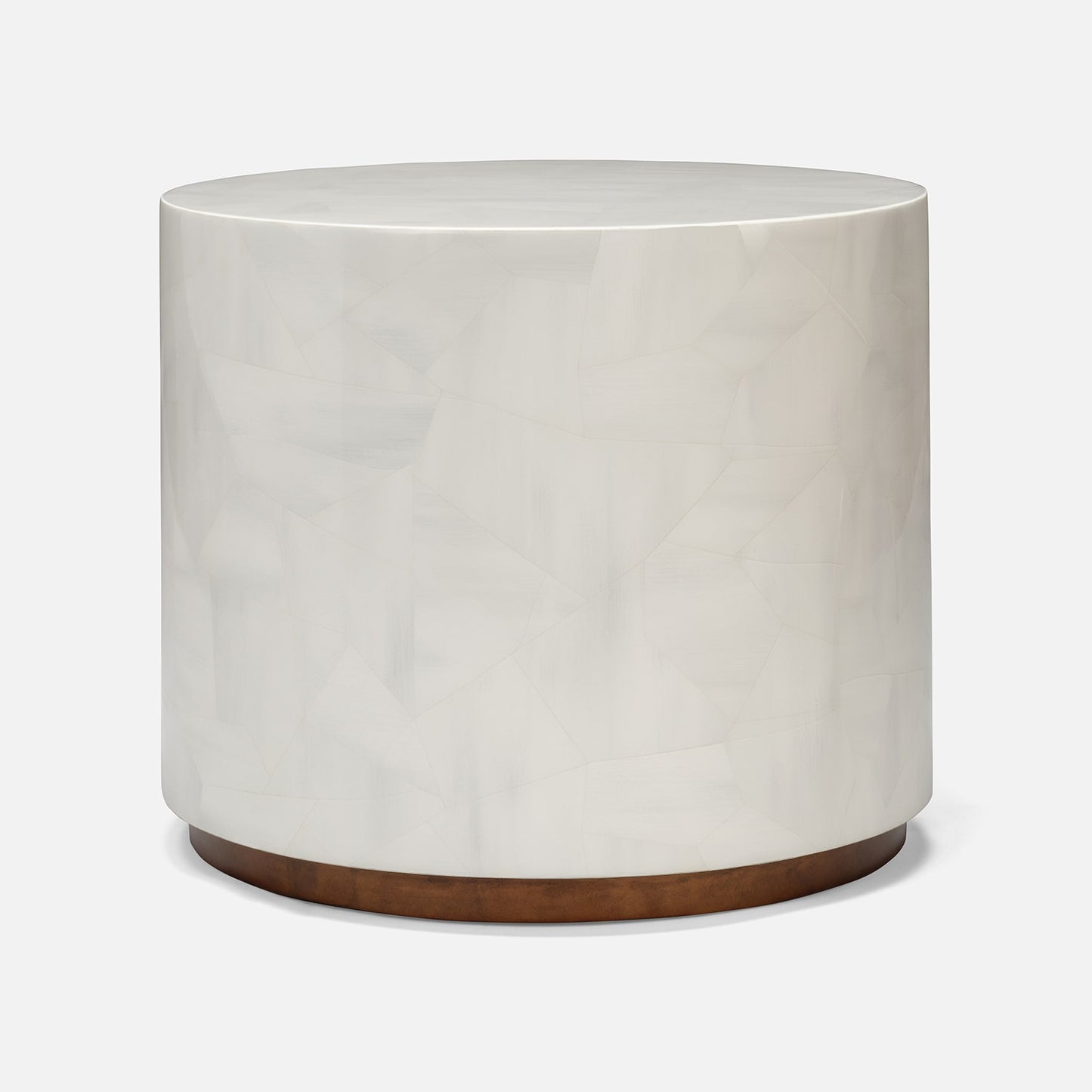 Boyd Side Table White Faux Horn - multiple options