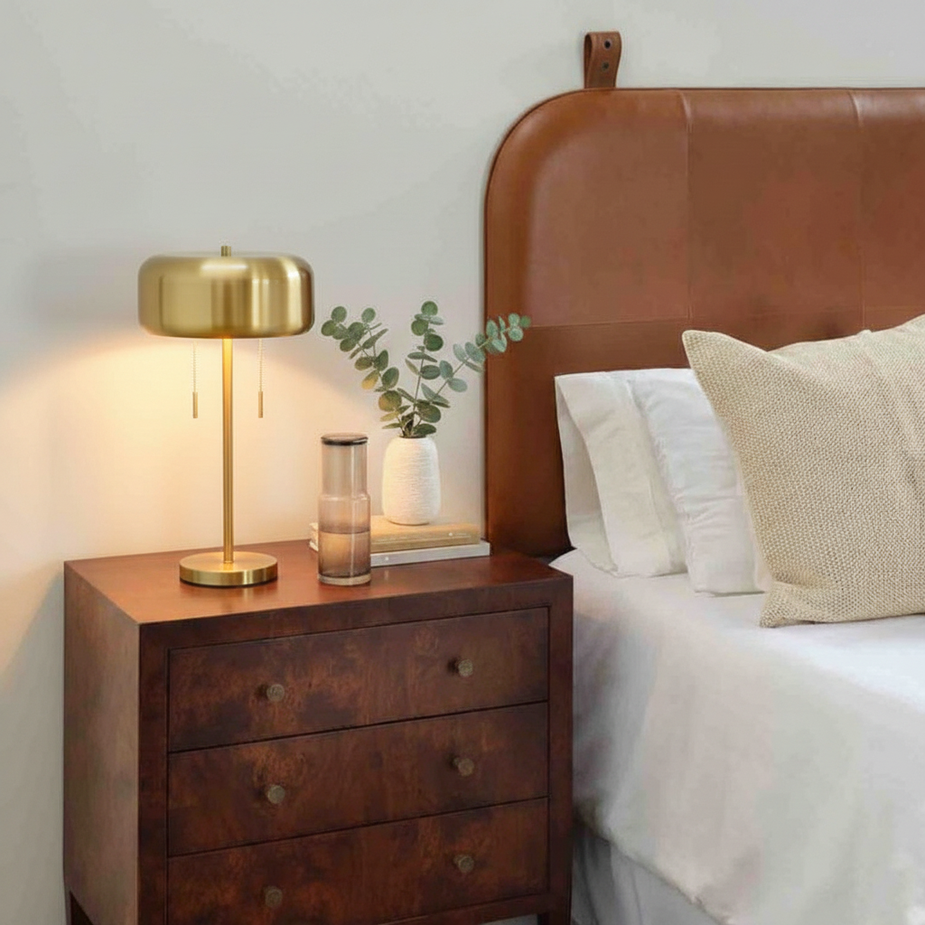 Makoa Lamp Gold Plated Iron
