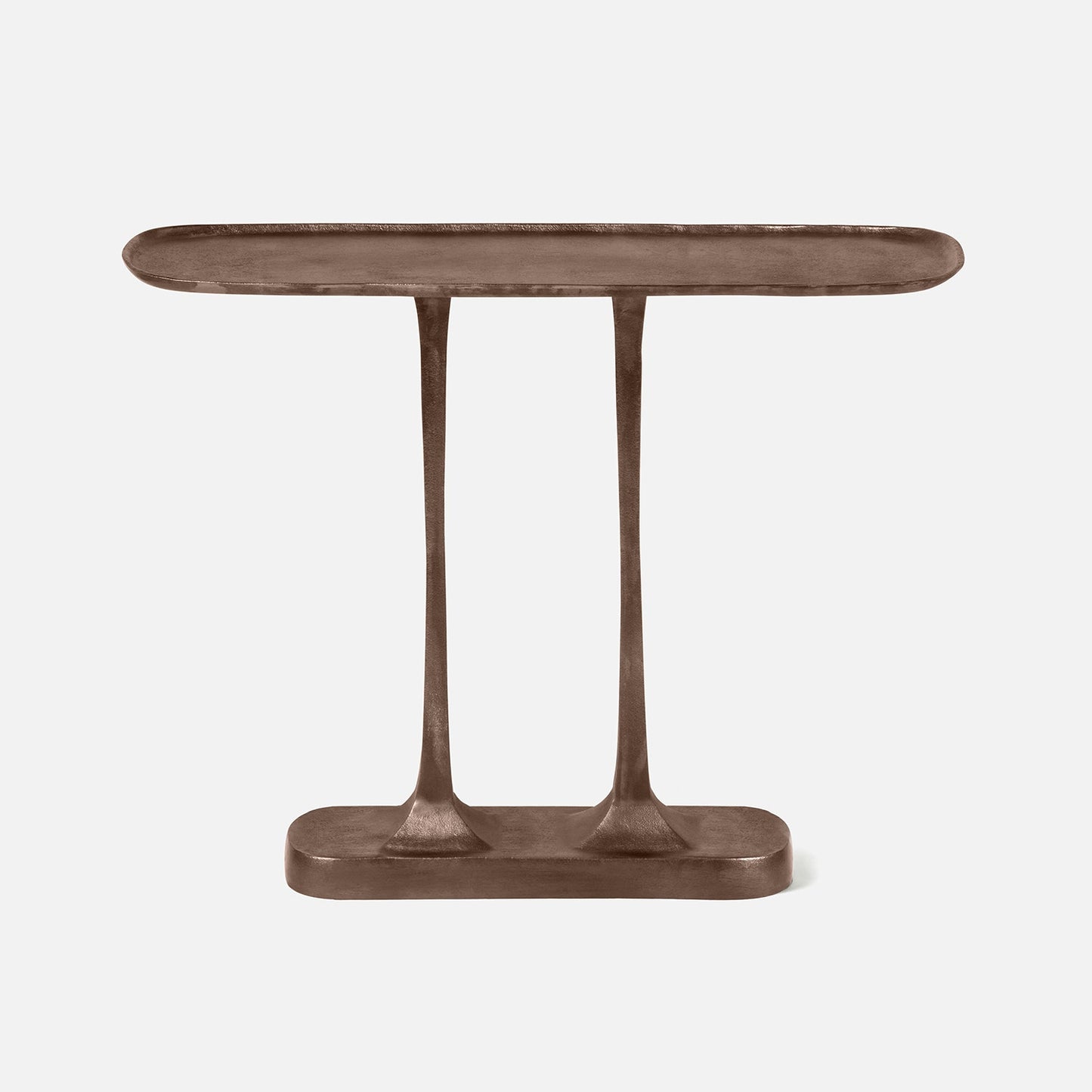Brenna Accent Table Antiqued Brass
