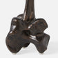 Brenton Side Table Antique Bronze Resin