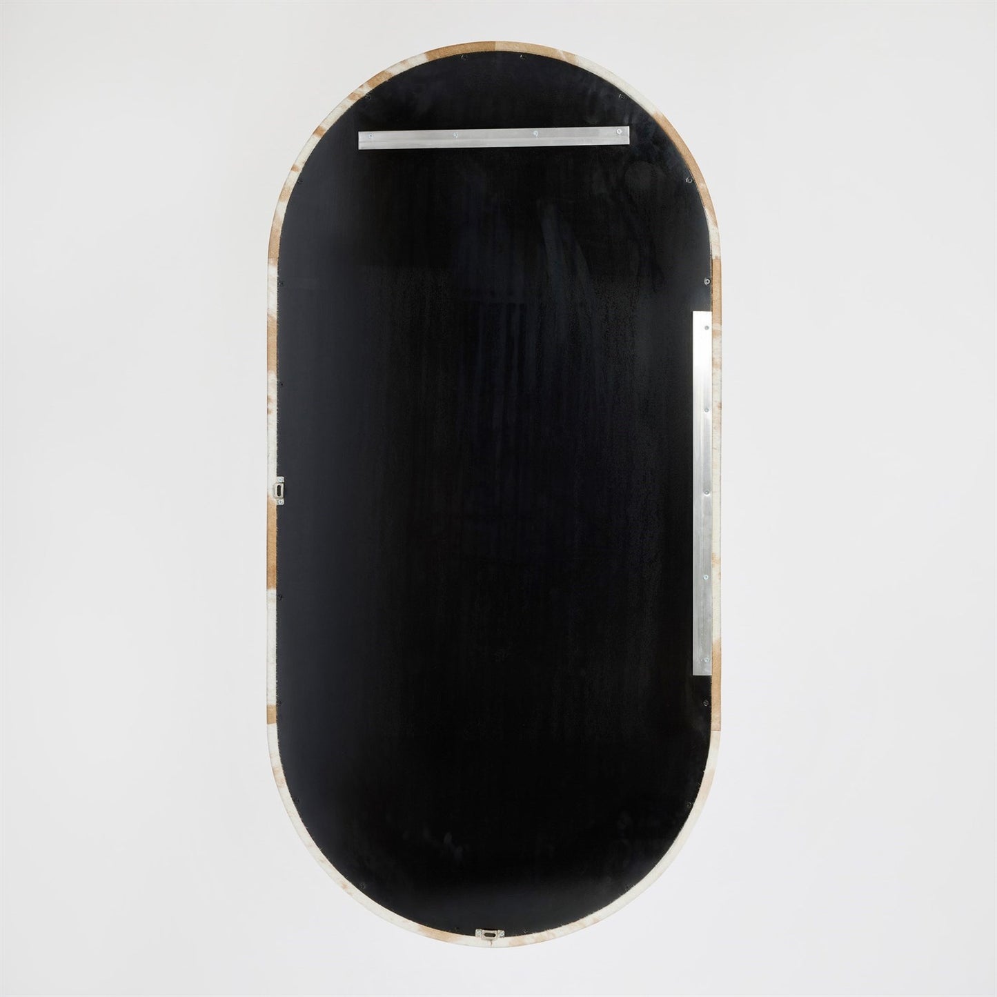 Brindle Mirror Natural Hide