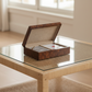 Windsor Card Box Dark Honey Burl