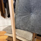 Buttoned Bobbie Pillow Graphite