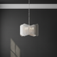 Camille Chandelier White Gesso Metal
