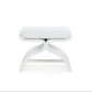 Carson Stool Glazed White
