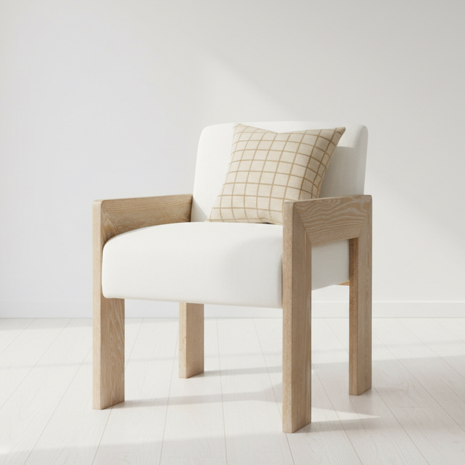 Astor Chair Cerused Oak