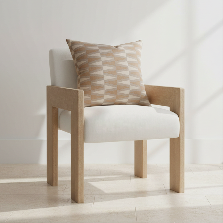 Gable Pillow Clay