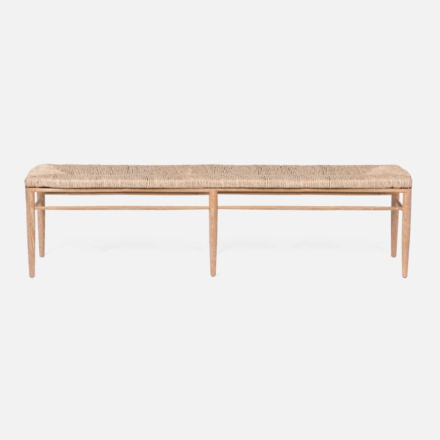 Colwyn Bench Cerused White Oak - multiple options