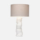 Cora Table Lamp White Resin