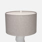 Cora Table Lamp White Resin