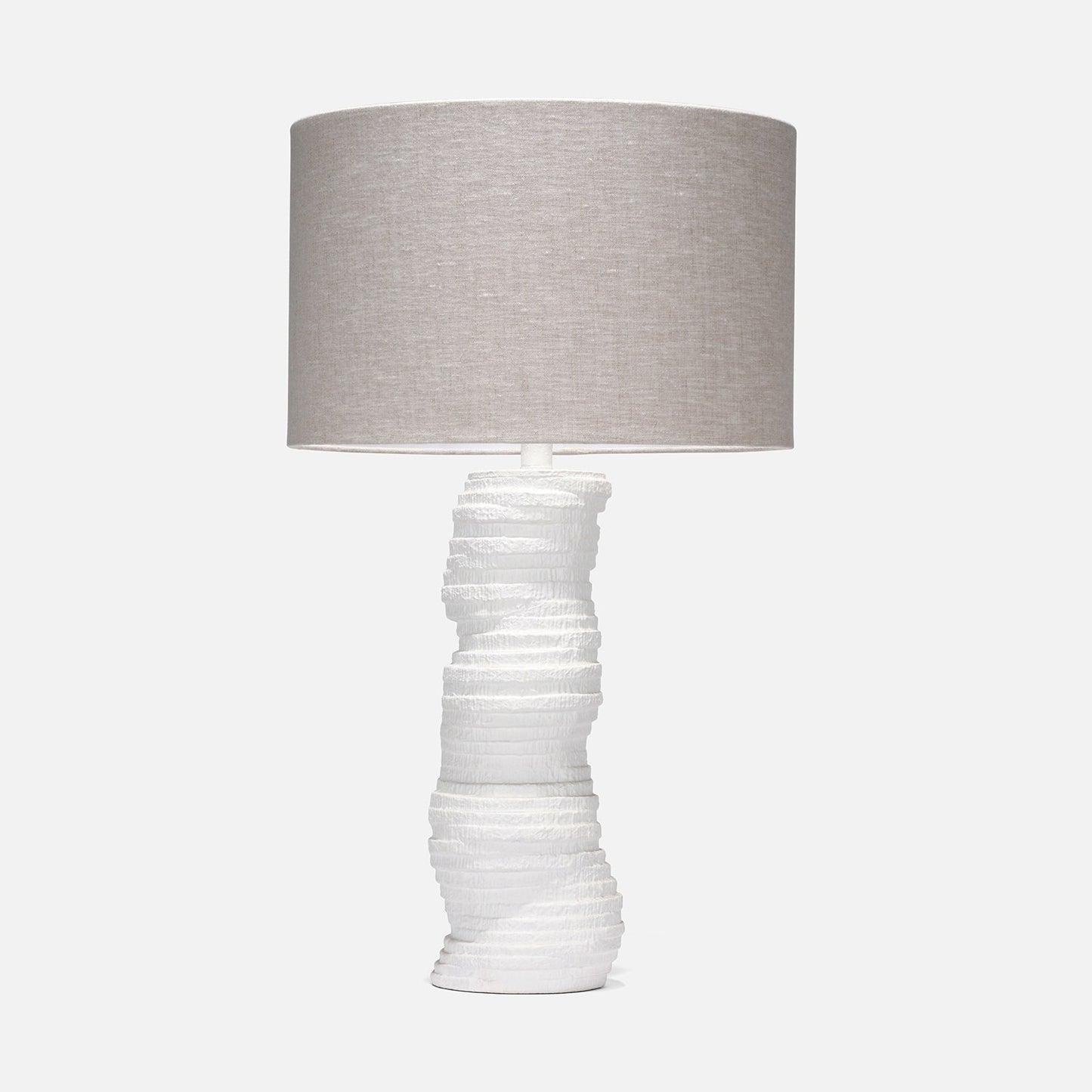 Cora Table Lamp White Resin