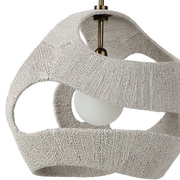 Corsica Pendant Small White