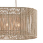Mereworth Chandelier Natural Abaca Rope