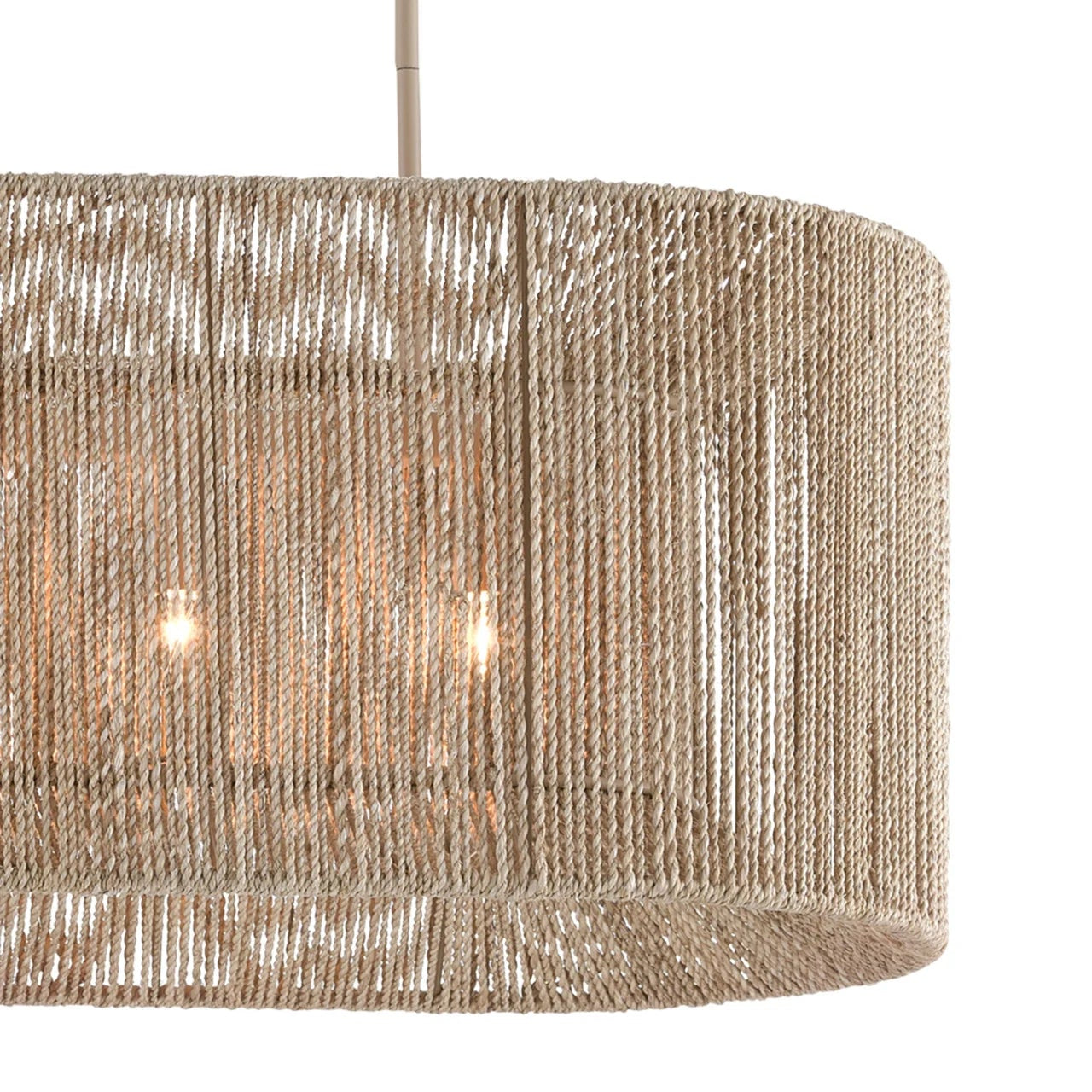 Mereworth Chandelier Natural Abaca Rope