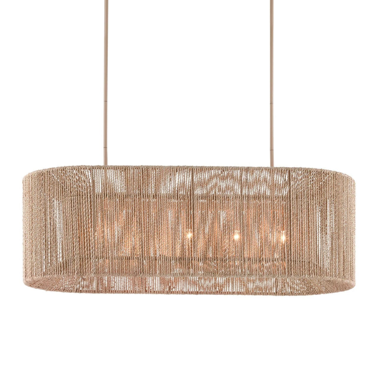Mereworth Chandelier Natural Abaca Rope