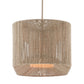 Mereworth Chandelier Natural Abaca Rope