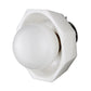 White motion sensor on a white background