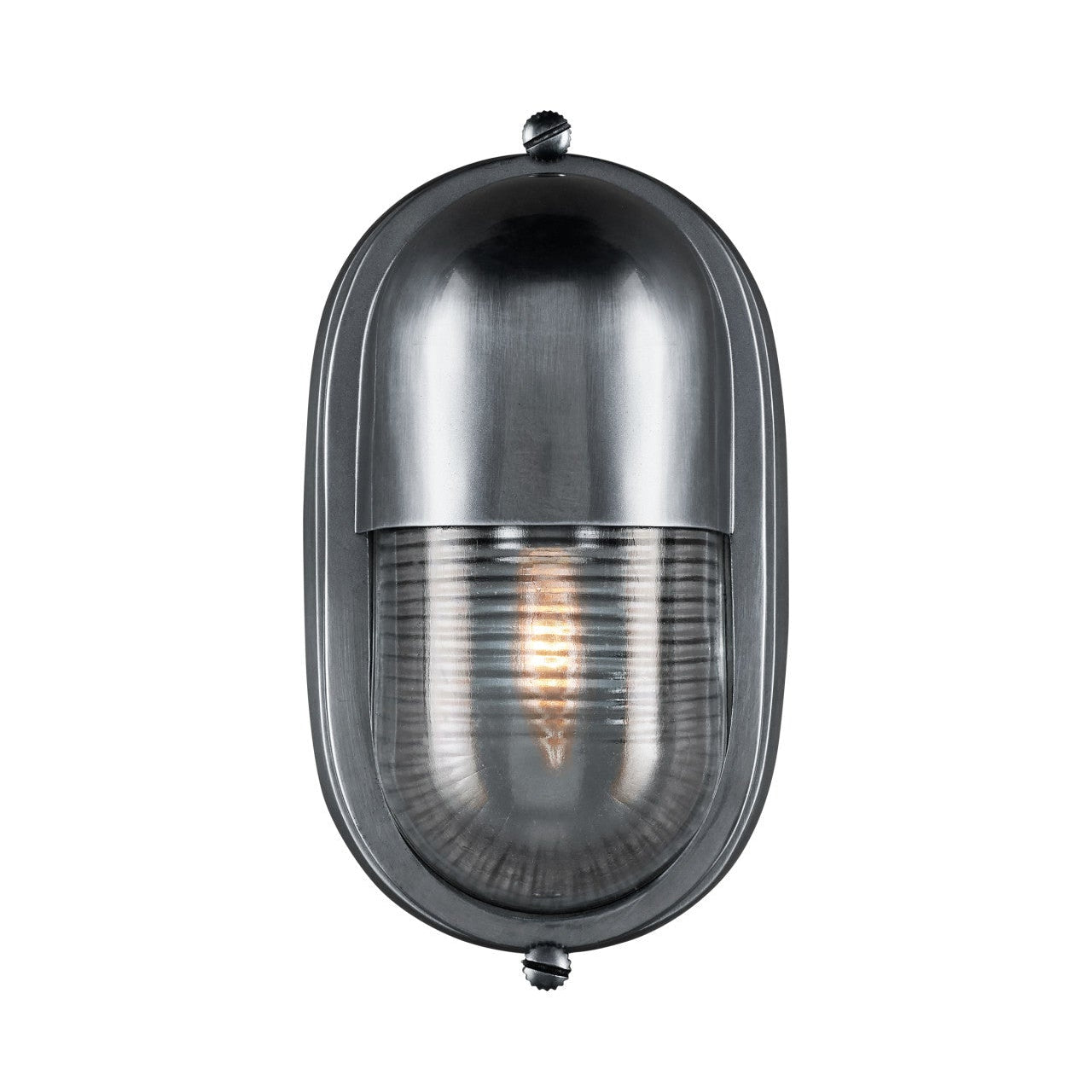 Maritime Outdoor Wall Sconce Antique Silver