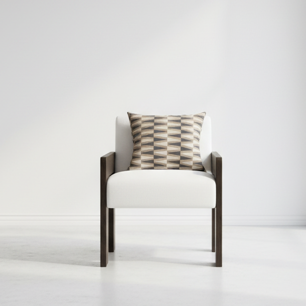 Gable Pillow Chocolate