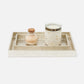 Davos Tray Set Champagne Gold Silver Leaf