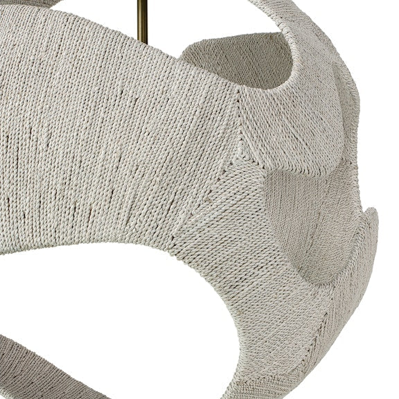 Textured gray woven basket on a white background