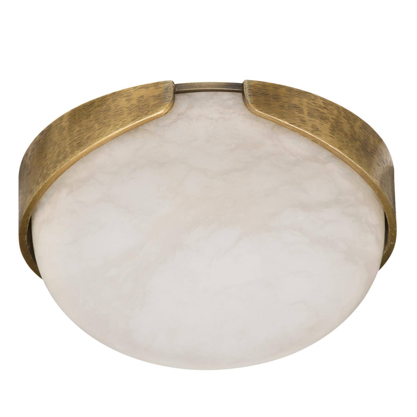 Elara Mini Flush Mount Antique Brass