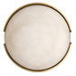 Elara Mini Flush Mount Antique Brass