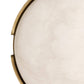 Elara Mini Flush Mount Antique Brass