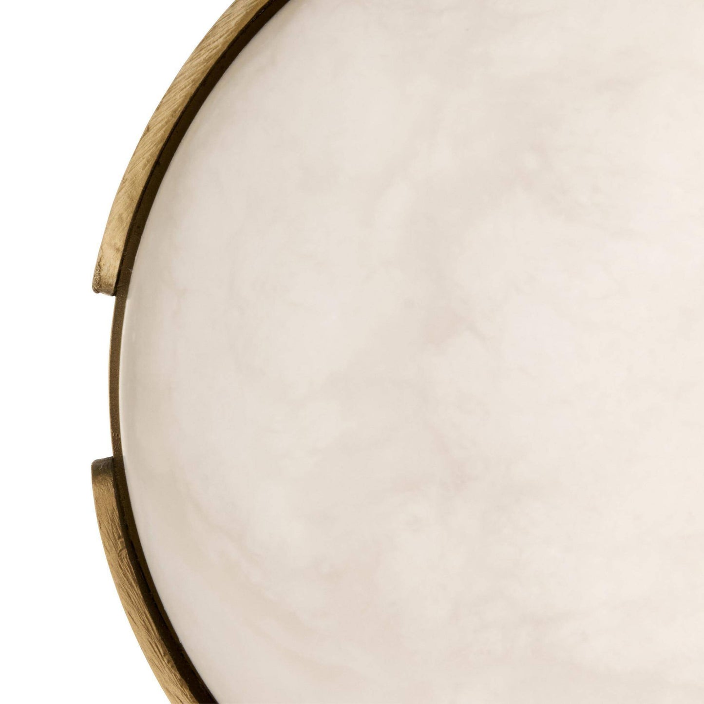 Elara Mini Flush Mount Antique Brass