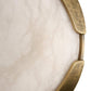 Elara Mini Flush Mount Antique Brass