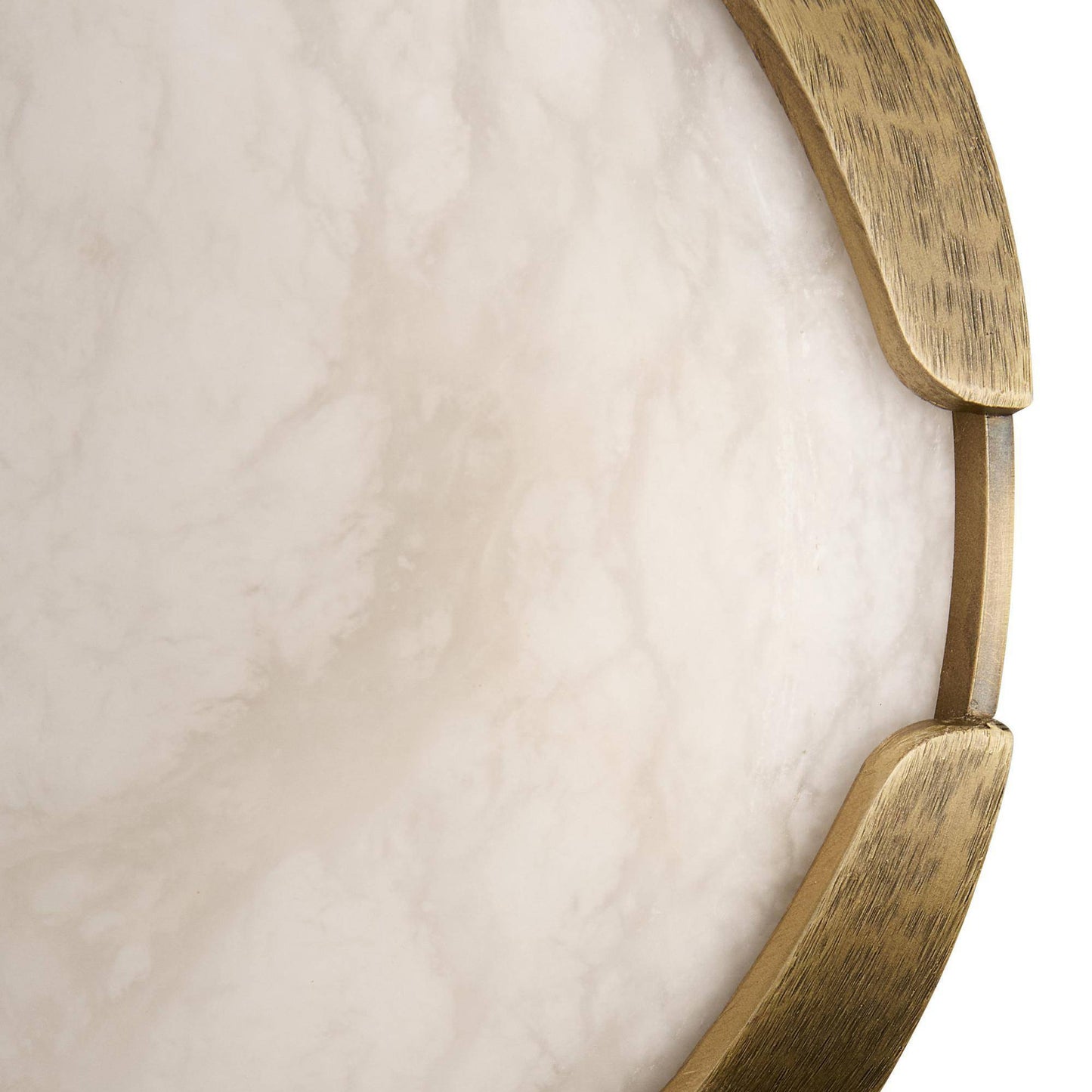 Elara Mini Flush Mount Antique Brass