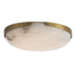Elara Flush Mount Antique Brass