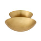 Florko Mini Flush Mount Gold Leaf