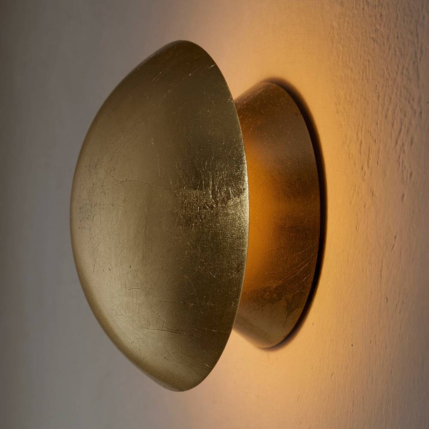 Florko Mini Flush Mount Gold Leaf