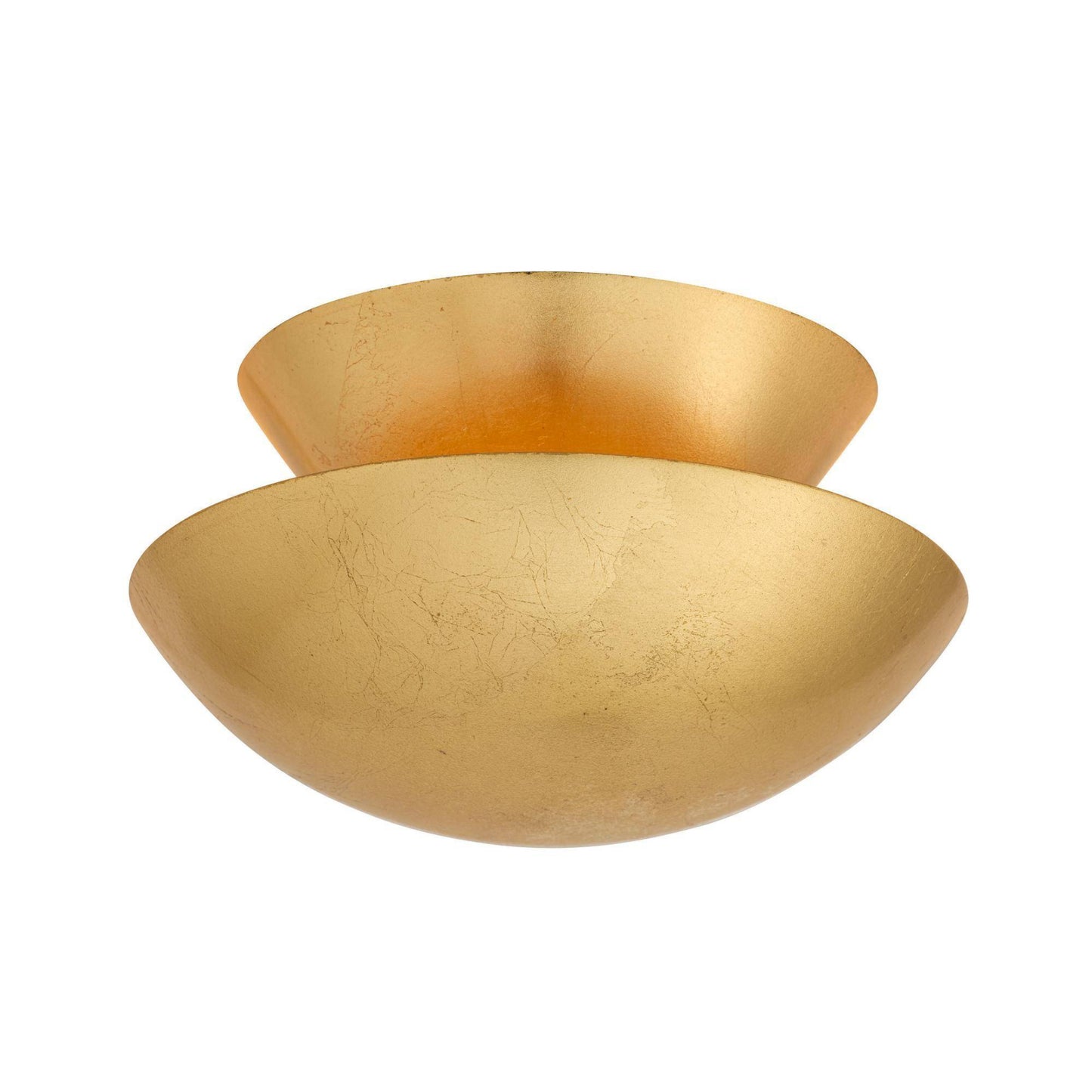 Florko Mini Flush Mount Gold Leaf