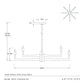 Griff Chandelier Bronze