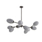 Celeste Chandelier Glacier Swirl