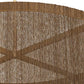 Close-up of a textured brown and beige fabric with a subtle pattern