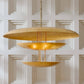 Florko Chandelier Gold Leaf