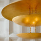 Florko Chandelier Gold Leaf