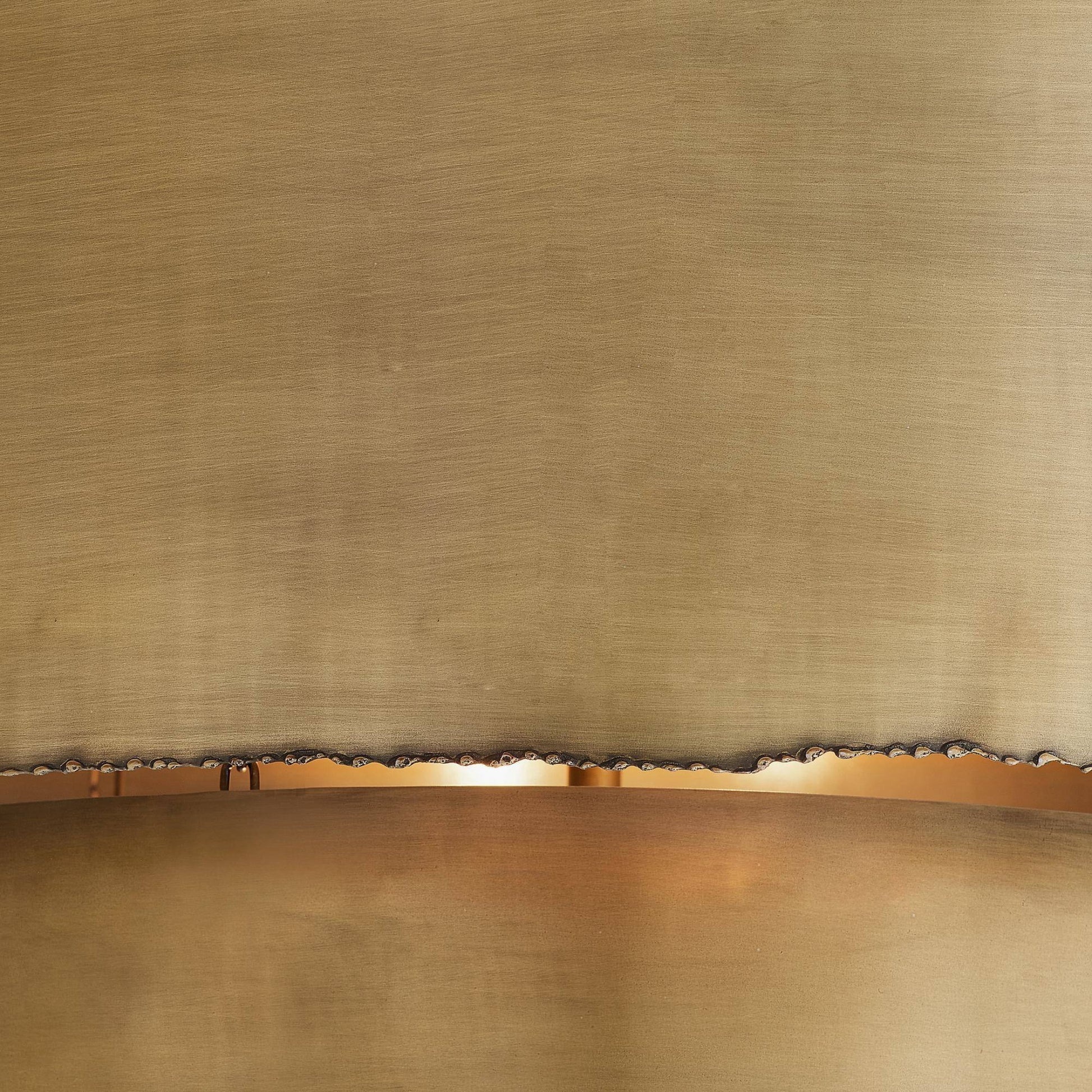Close-up of a textured beige fabric surface