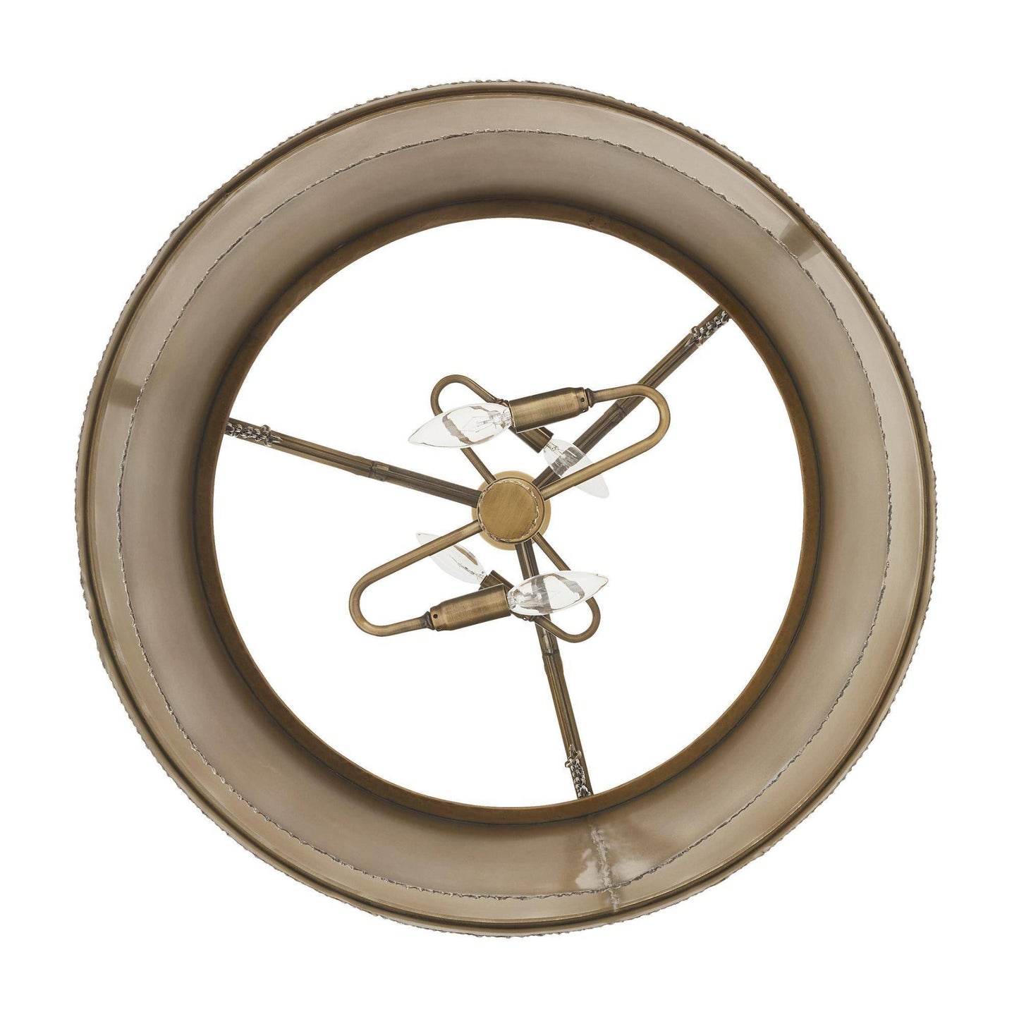 Leonardo Chandelier Antique Brass