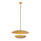 Florko Chandelier Gold Leaf