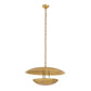Florko Chandelier Gold Leaf