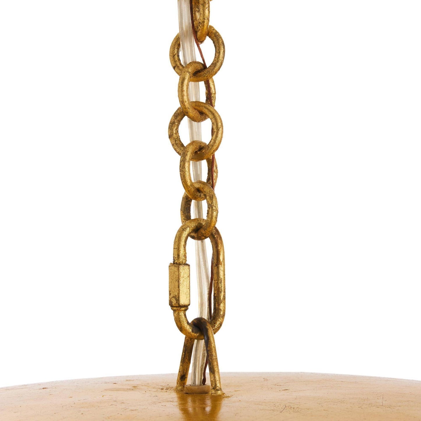 Florko Chandelier Gold Leaf