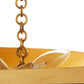 Florko Chandelier Gold Leaf
